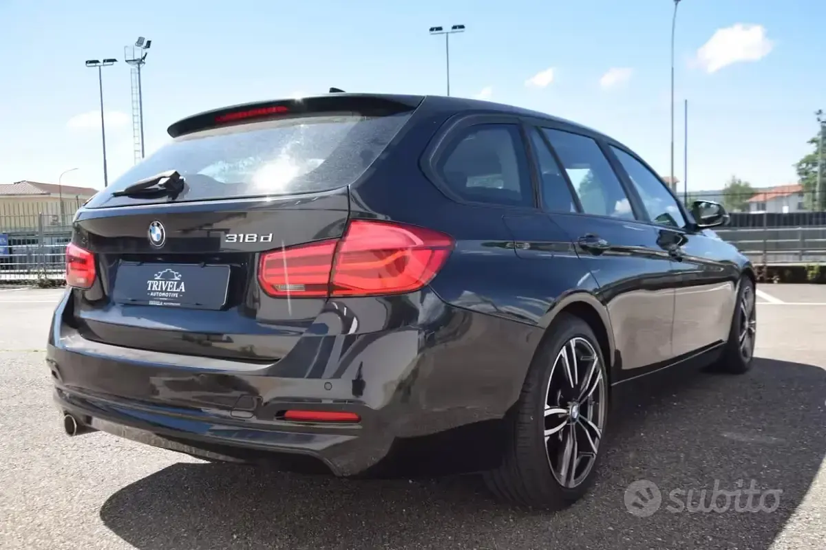 Usata BMW 318 Advantage 150 CV (110 kW) 2016 Nero Station wagon