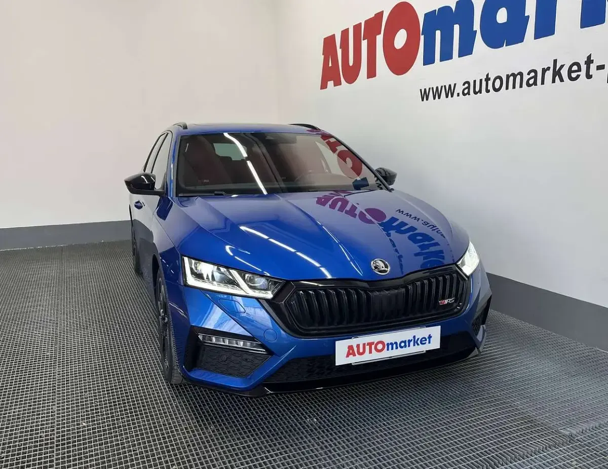 Usata Skoda Octavia RS 245 CV (180 kW) 2022 Blu/azzurro Station wagon