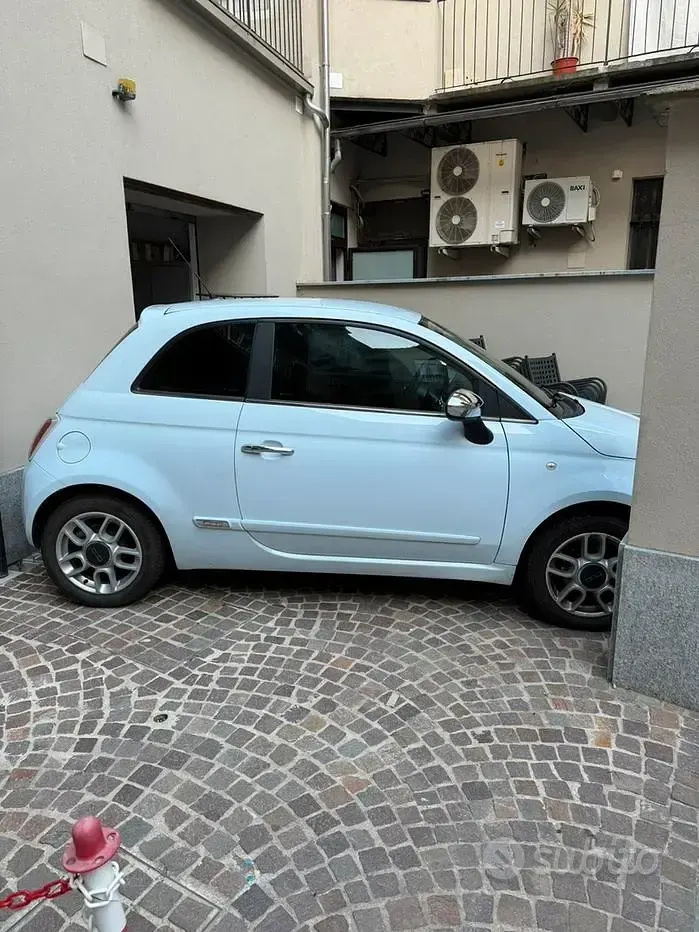 Usata Fiat 500 200 CV (147 kW) 2008 Bluazzurro Utilitaria