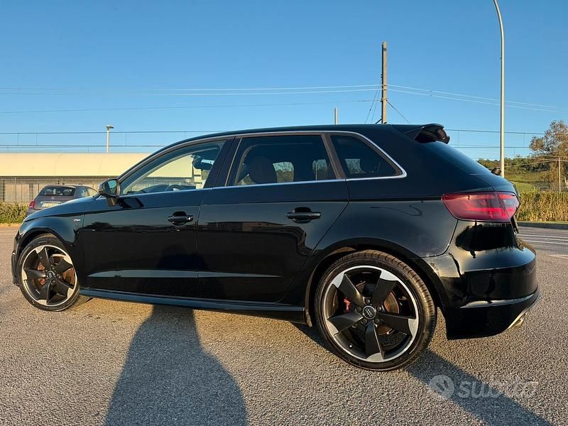 Usata Audi A3 150 CV (110 kW) 2014 Nero Berlina