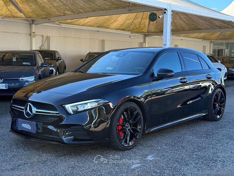 Usata Mercedes A35 AMG AMG 306 CV (225 kW) 2022 Nero Berlina
