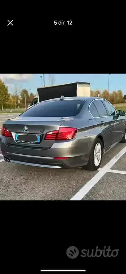 Usata BMW 525 218 CV (160 kW) 2013 Grigio Berlina
