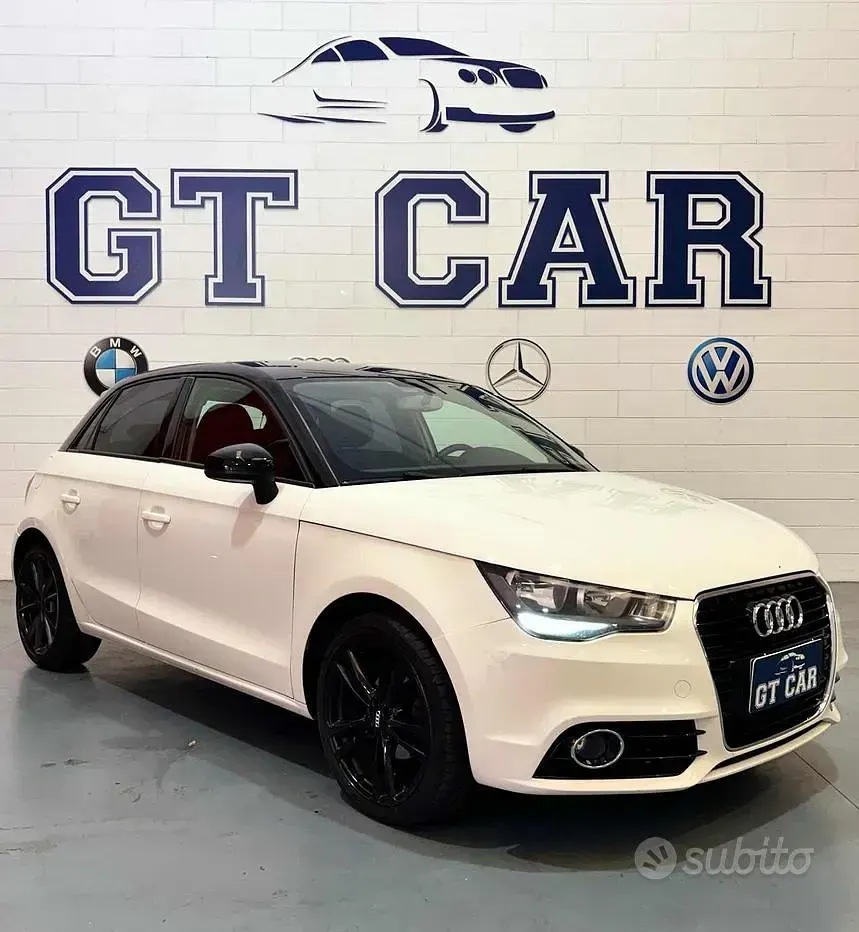 Usata Audi A1 Ambition 86 CV (63 kW) 2012 Bianco Utilitaria