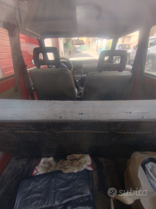 Usata Fiat Panda 39 CV (28 kW) 2002 Rosso Utilitaria