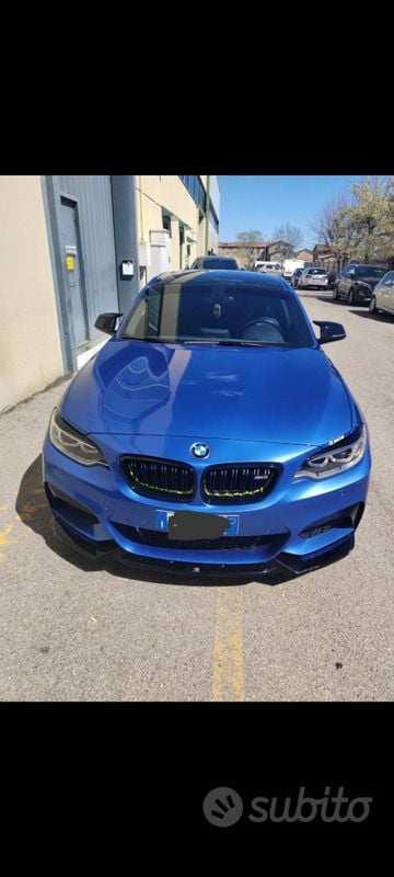 Usata BMW M235 M Performance 400 CV (294 kW) 2014 Blu Coupé
