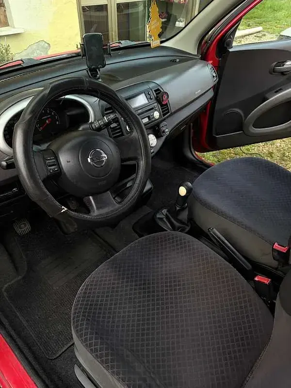 Usata Nissan Micra Acenta 80 CV (58 kW) 2004 Rosso Utilitaria