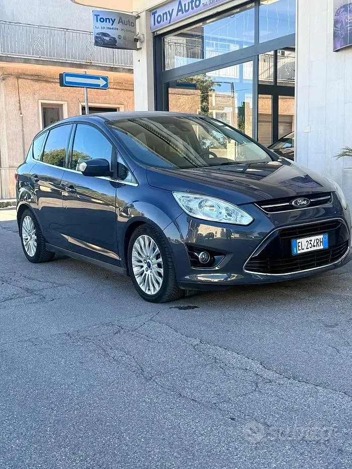 Usata Ford C-MAX Titanium 115 CV (84 kW) 2012 Grigio Monovolume