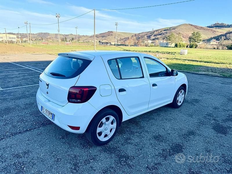 Usata Dacia Sandero 2018 Bianco Utilitaria