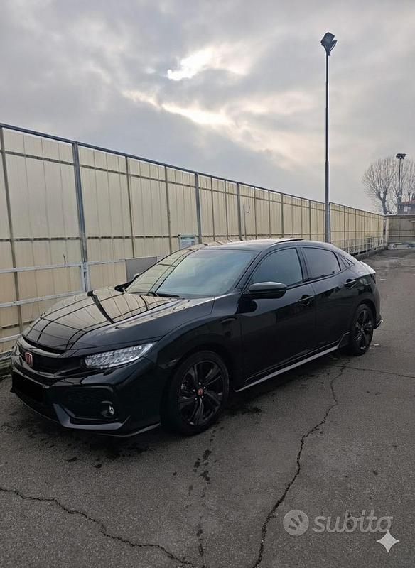 Usata Honda Civic Sport Plus 182 CV (133 kW) 2020 Nero Berlina