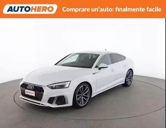 Usata Audi A5 S-Line 163 CV (119 kW) 2021 Bianco Coupé