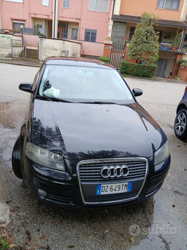 Usata Audi A3 2010 Nero Utilitaria