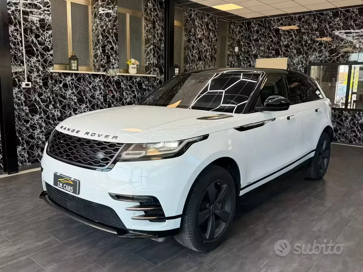 Usata Land Rover Range Rover Velar HSE Dynamic 179 CV (131 kW) 2018 Bianco SUV