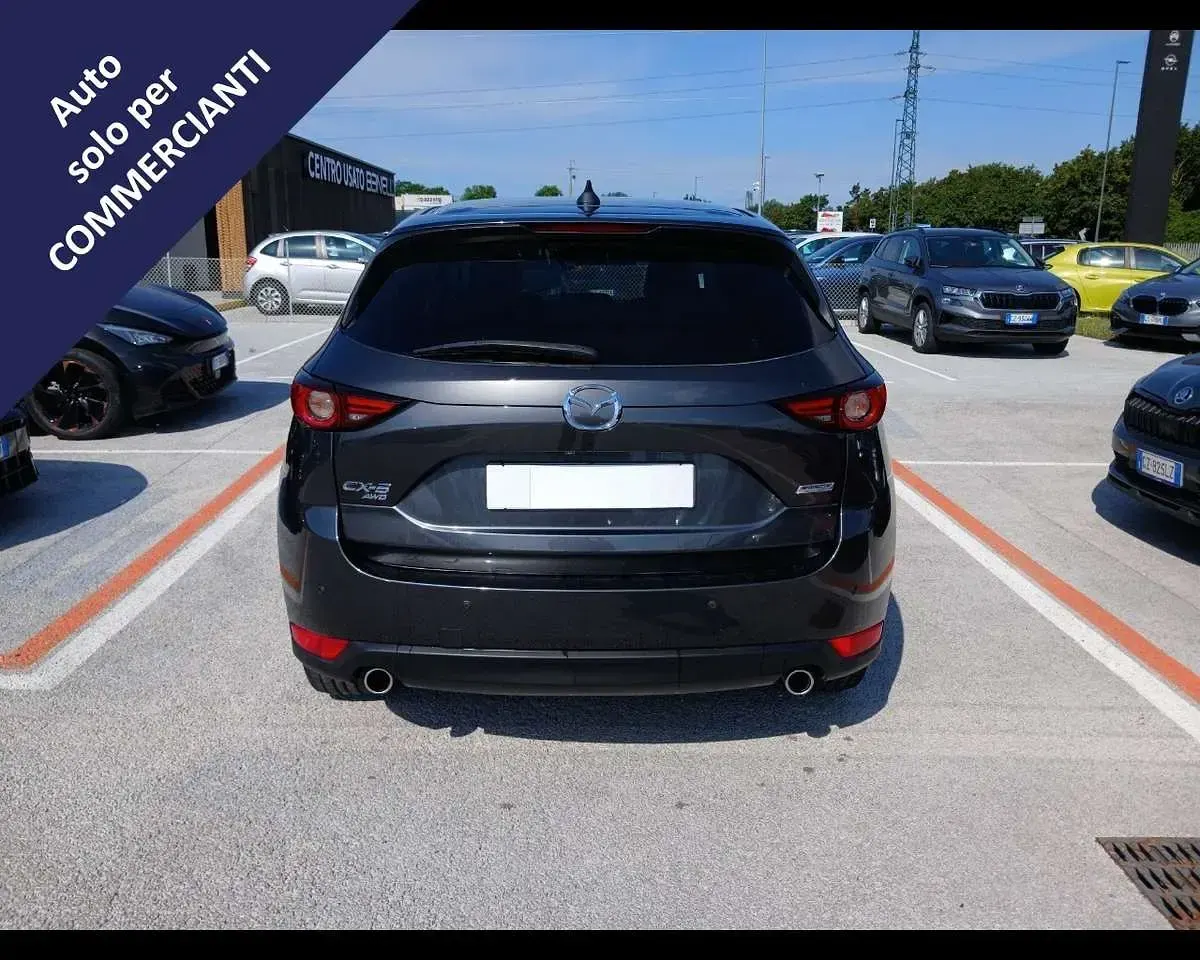 Usata Mazda CX-5 Exclusive 175 CV (128 kW) 2018 Grigio metalizzato scuro SUV