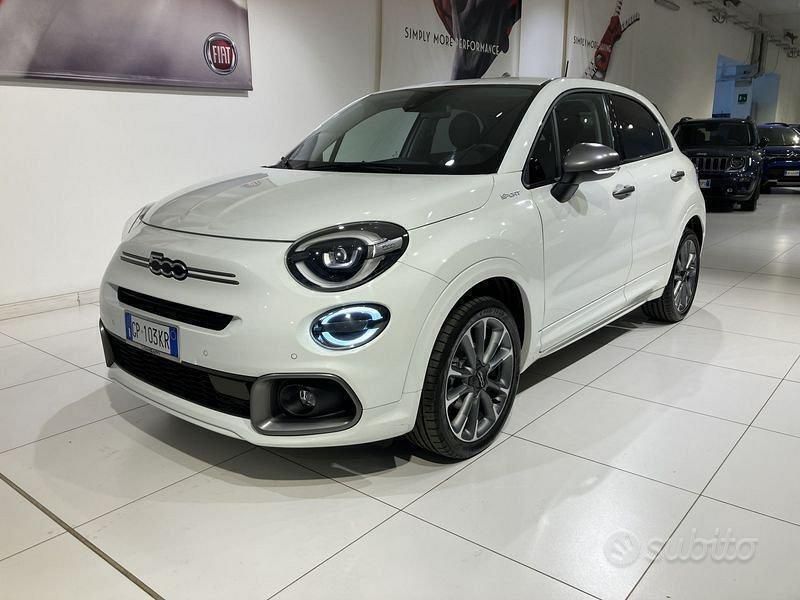 Bianco Usata 2024 Fiat 500X Sport SUV | 22.900 € (Molto cara) - Immagine 1/4
