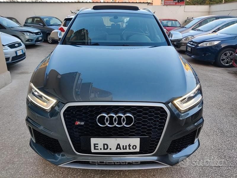 Usata Audi RS Q3 Ambiente 310 CV (228 kW) 2014 Grigio SUV