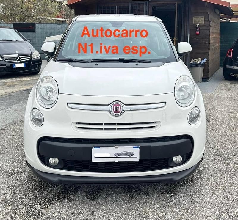 Usata Fiat 500L Lounge 120 CV (88 kW) 2014 Bianco Monovolume