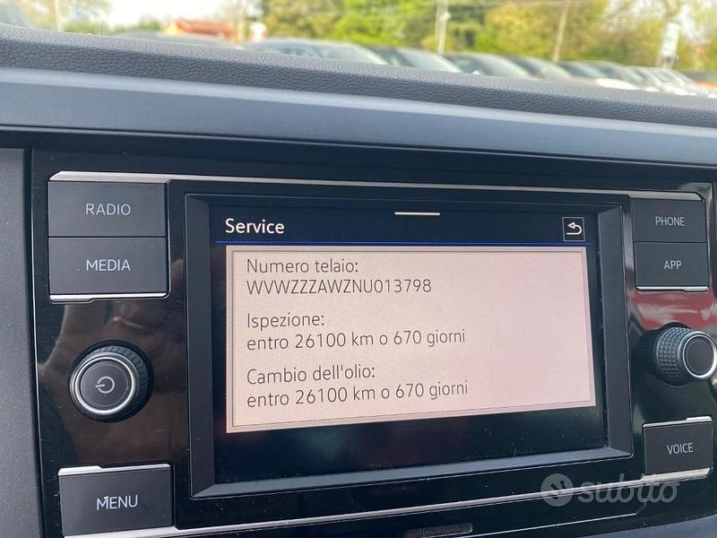 Usata VW Polo 80 CV (58 kW) 2022 Bianco Utilitaria