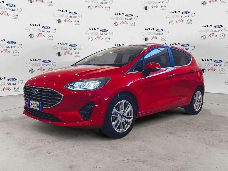 Usata Ford Fiesta Titanium 125 CV (91 kW) 2023 Rosso Utilitaria