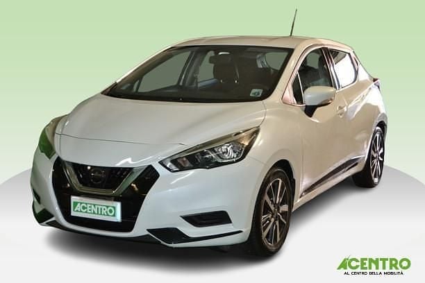 Bianco Usata 2018 Nissan Micra Acenta Utilitaria | 9900 € (Ottimo prezzo) - Immagine 1/4