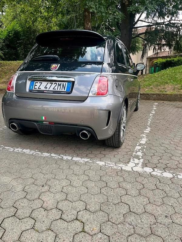 Usata Abarth 500 135 CV (99 kW) 2015 Grigio Utilitaria