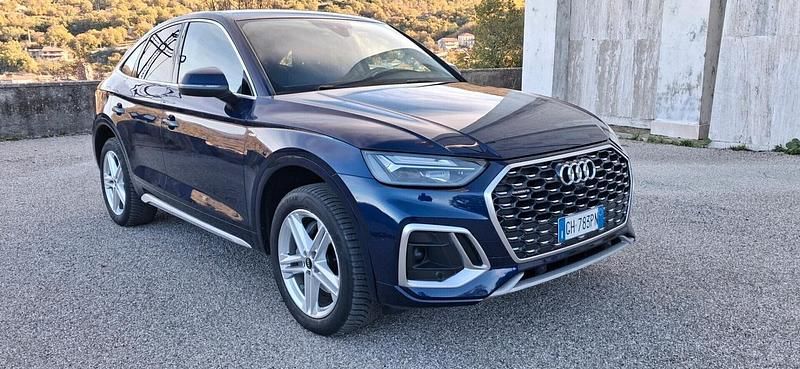 Usata Audi Q5 203 CV (149 kW) 2021 Blu SUV