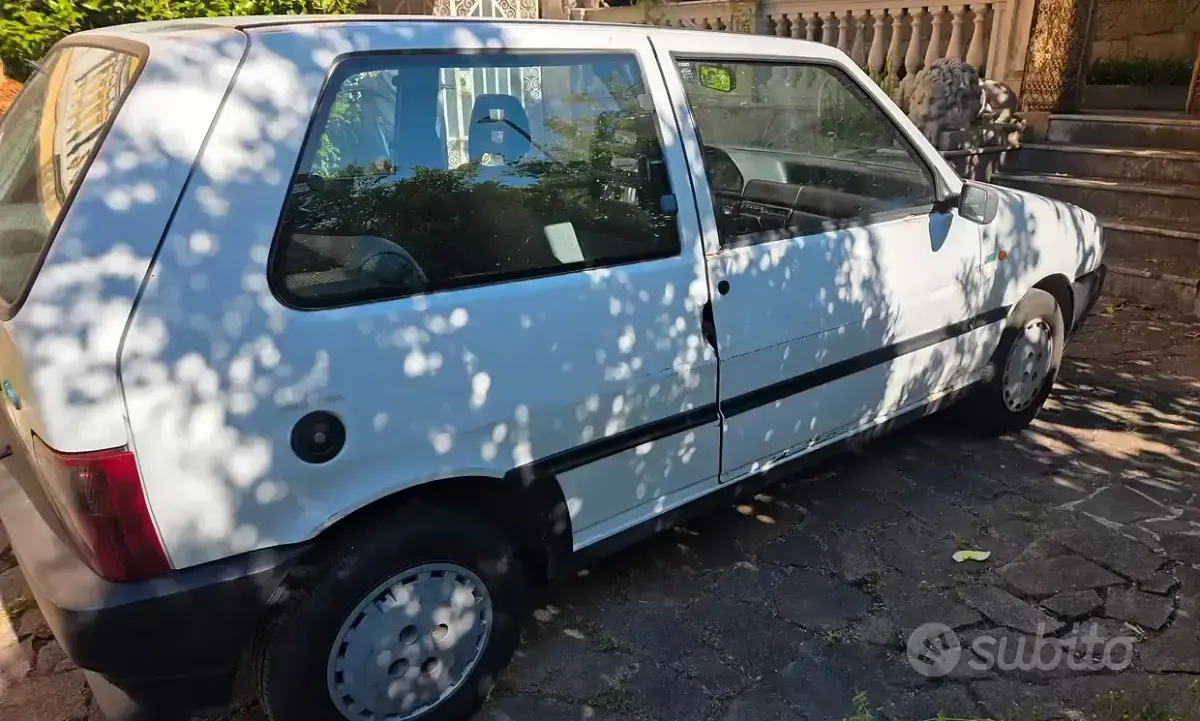 Usata Fiat Uno S 49 CV (36 kW) 1993 Bianco Utilitaria