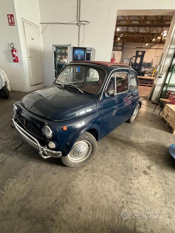 Usata Fiat Cinquecento 1970 Blu Utilitaria