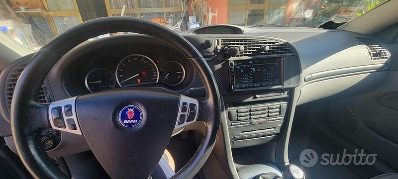 Usata Saab 9-3 131 CV (96 kW) 2005 Grigio Berlina