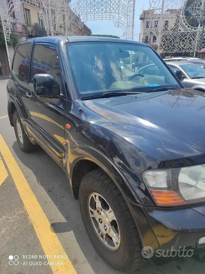 Usata Mitsubishi Pajero 160 CV (117 kW) 2007 Nero SUV