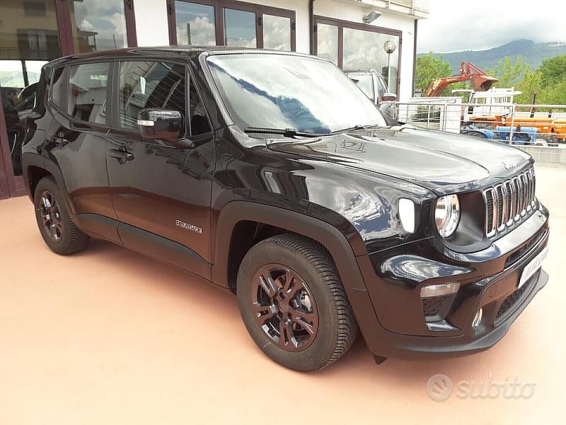 Usata Jeep Renegade Longitude 131 CV (96 kW) 2021 Nero SUV