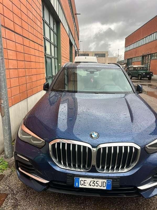 Usata BMW X5 286 CV (210 kW) 2021 Blu/azzurro SUV