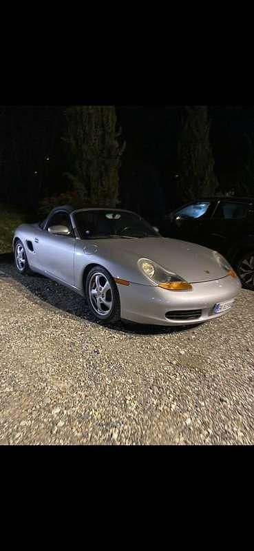 Usata Porsche Boxster 204 CV (150 kW) 1997 Argento Cabrio