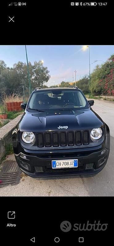 Usata Jeep Renegade 120 CV (88 kW) 2015 Nero SUV
