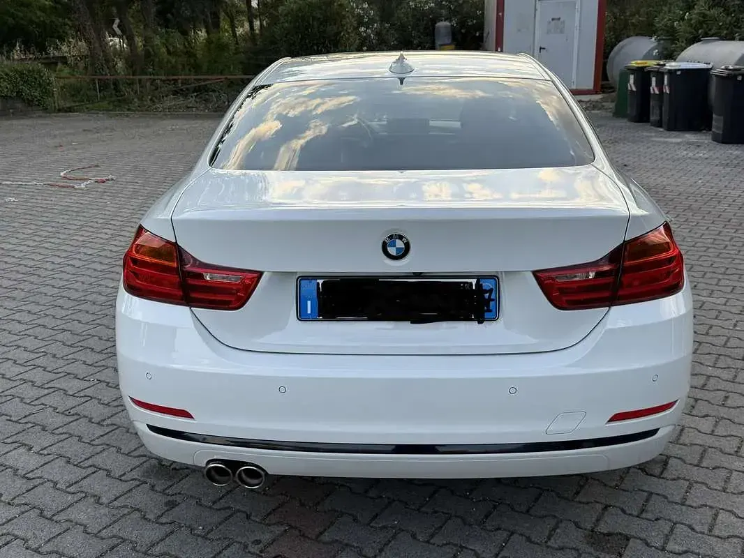 Usata BMW 420 Coupé Efficient Dynamics 184 CV (135 kW) 2013 Bianco Coupé