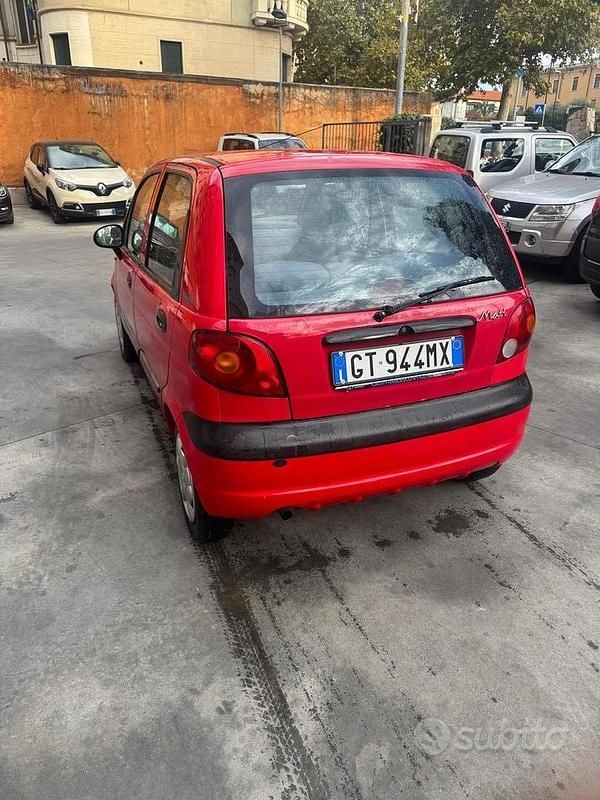 Usata Chevrolet Matiz 2002 Rosso Utilitaria