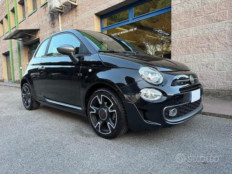 Usata Fiat 500 Sport 70 CV (51 kW) 2021 Nero Utilitaria