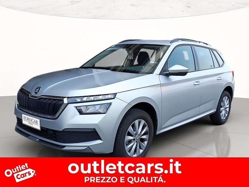 Argento brillante metallizzato Usata 2022 Skoda Kamiq Ambition SUV | 17.800 € (Buon prezzo) - Immagine 1/4