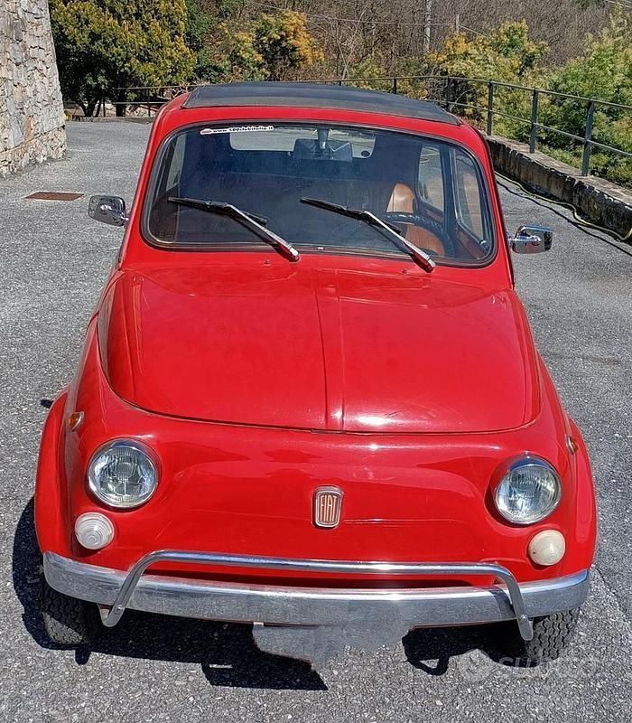 Usata Fiat 500 1970 Rosso Utilitaria