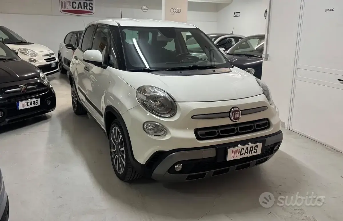 Usata Fiat 500L Cross 95 CV (69 kW) 2018 Bianco Monovolume