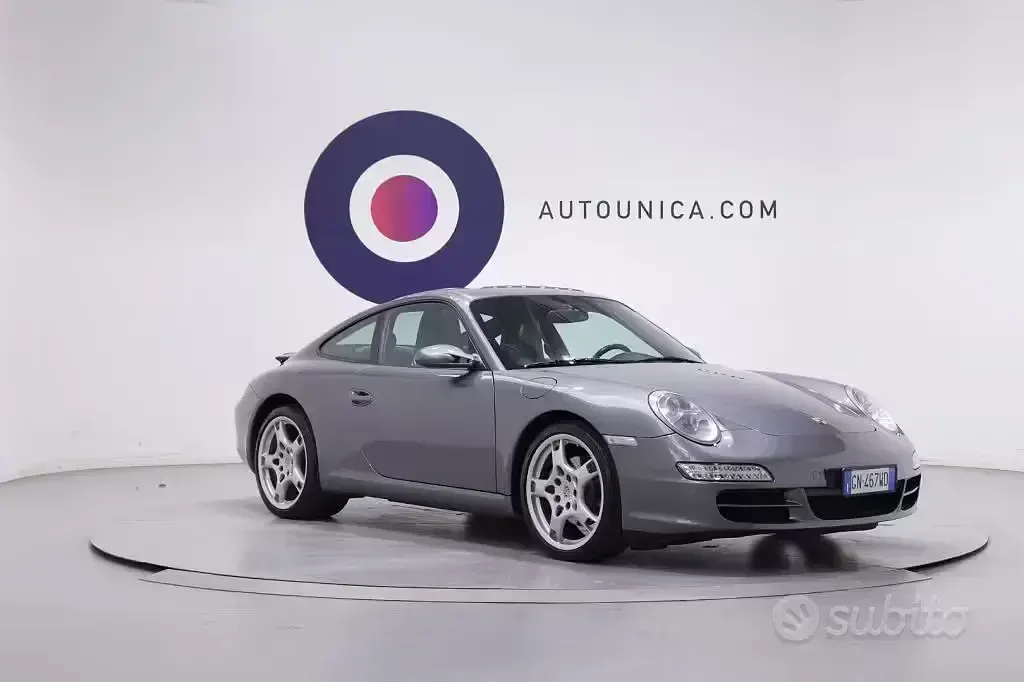 Usata Porsche 911 Carrera 4 325 CV (239 kW) 2008 Grigio Coupé