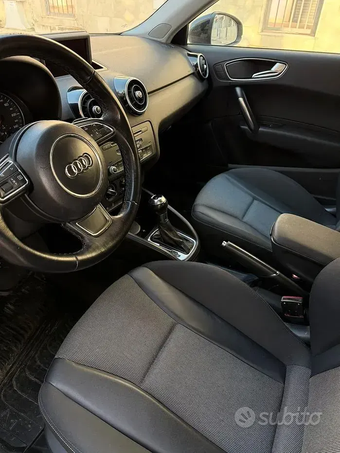 Usata Audi A1 S-Line 90 CV (66 kW) 2012 Grigio Utilitaria
