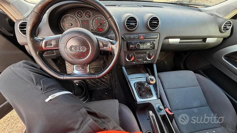 Usata Audi A3 150 CV (110 kW) 2003 Nero Utilitaria