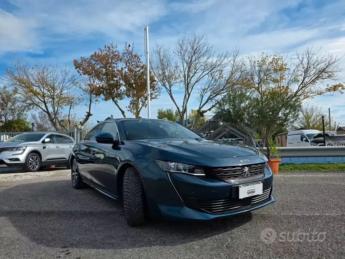 Usata Peugeot 508 Allure 131 CV (96 kW) 2021 Verde Berlina