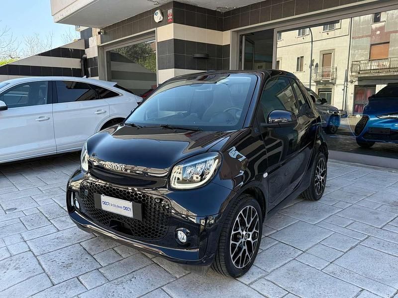 Usata Smart ForTwo Electric Drive Passion 41 kW (56 CV) 2022 Blu/azzurro Cabrio