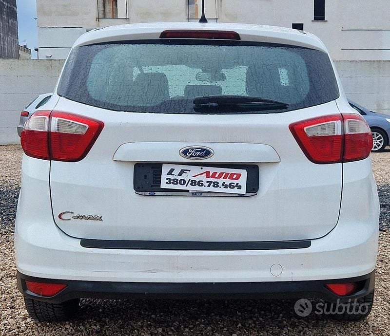 Usata Ford C-MAX 120 CV (88 kW) 2014 Bianco Monovolume