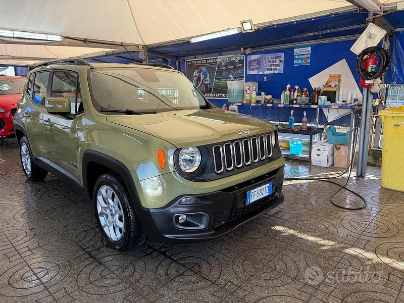 Usata Jeep Renegade Longitude 120 CV (88 kW) 2015 Verde SUV