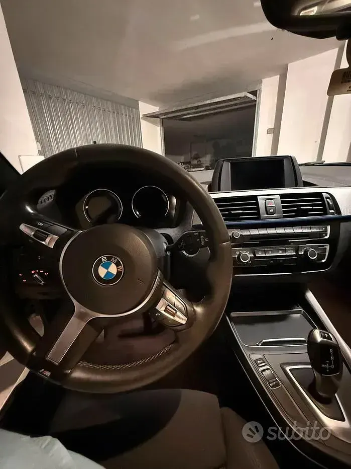 Usata BMW 118 Efficient Dynamics 150 CV (110 kW) 2017 Bianco Berlina
