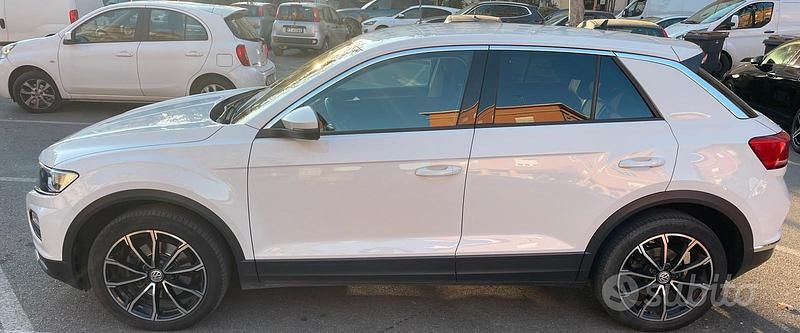Usata VW T-Roc Style 150 CV (110 kW) 2019 Bianco SUV