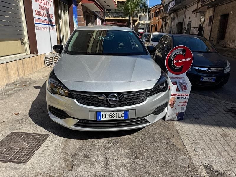 Usata Opel Astra S 122 CV (89 kW) 2021 Argento Berlina