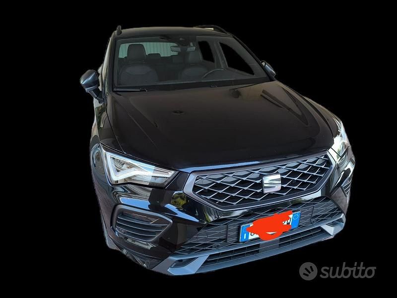 Usata Seat Ateca FR 110 CV (80 kW) 2021 Nero SUV